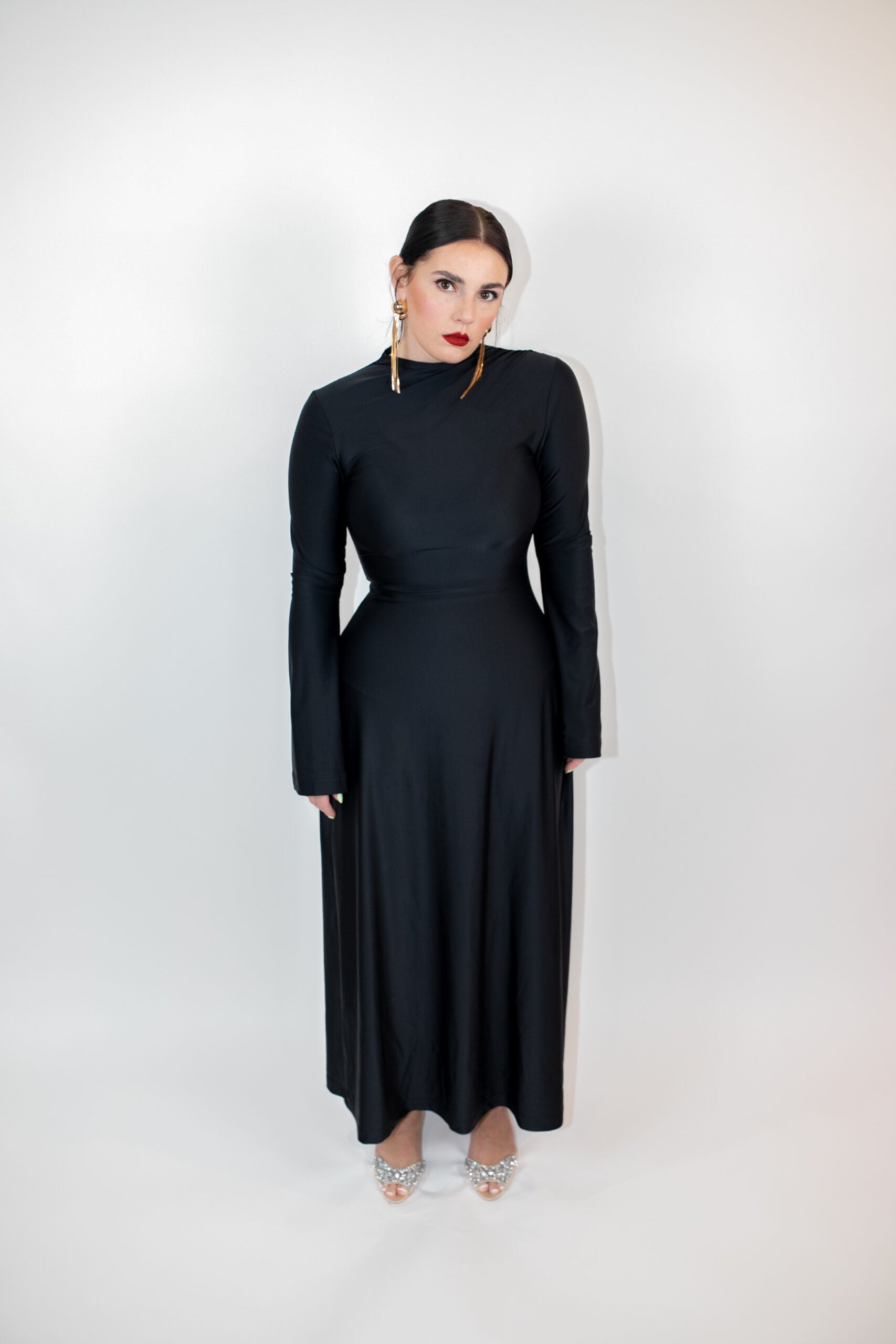Contour Dress (Long Sleeve) | Mocktail Collection