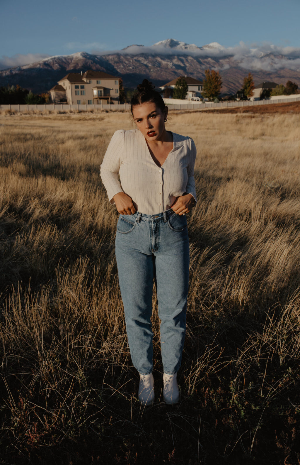 Button Down Blouse