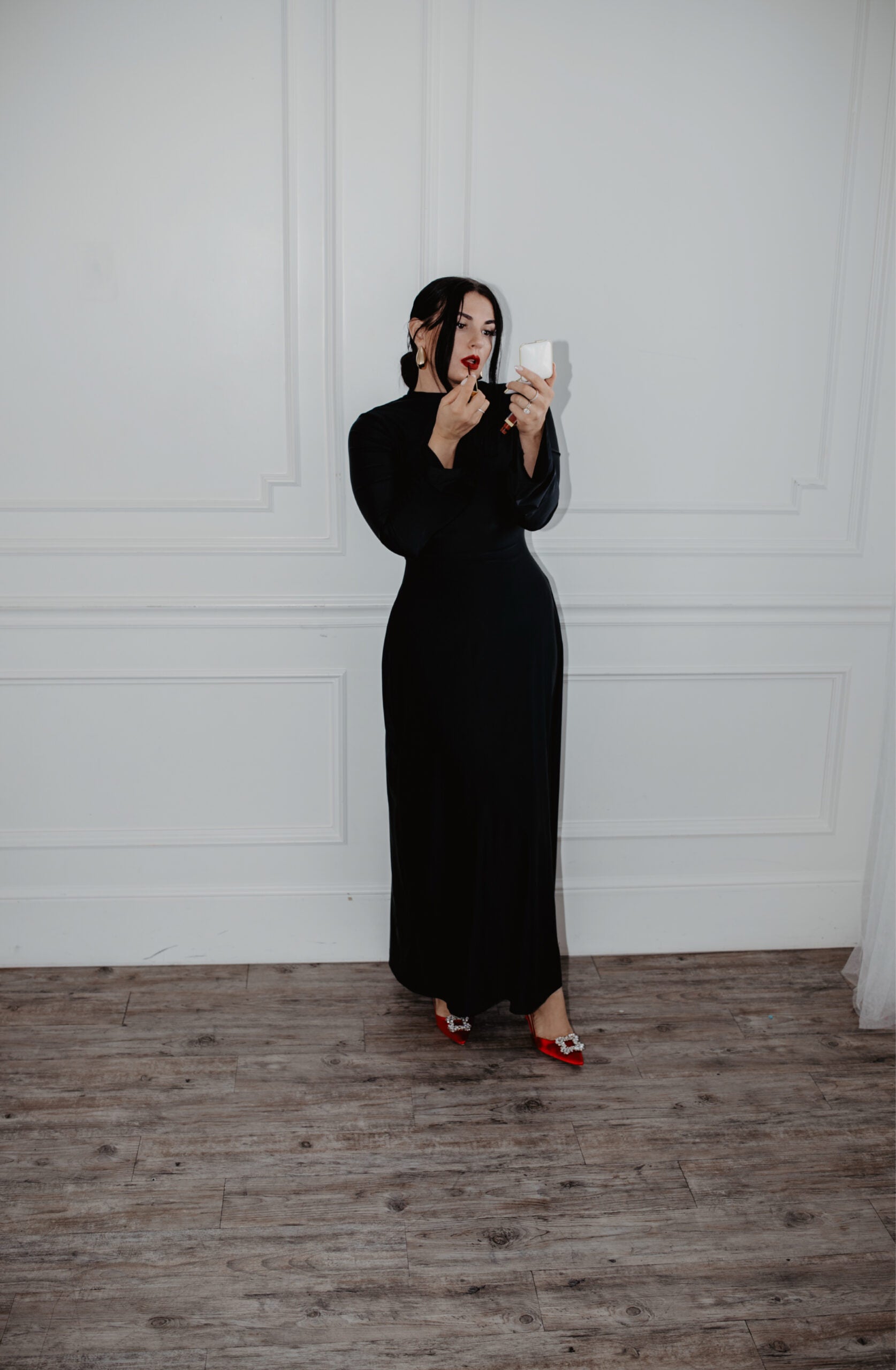 Contour Dress (Long Sleeve) | Mocktail Collection