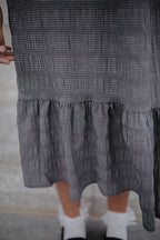 Micro Checkered Skirt Set