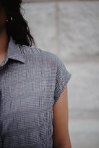 Micro Checkered Skirt Set