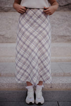 Plaid Maxi Skirt