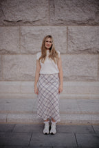 Plaid Maxi Skirt