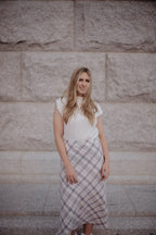 Plaid Maxi Skirt