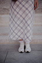 Plaid Maxi Skirt