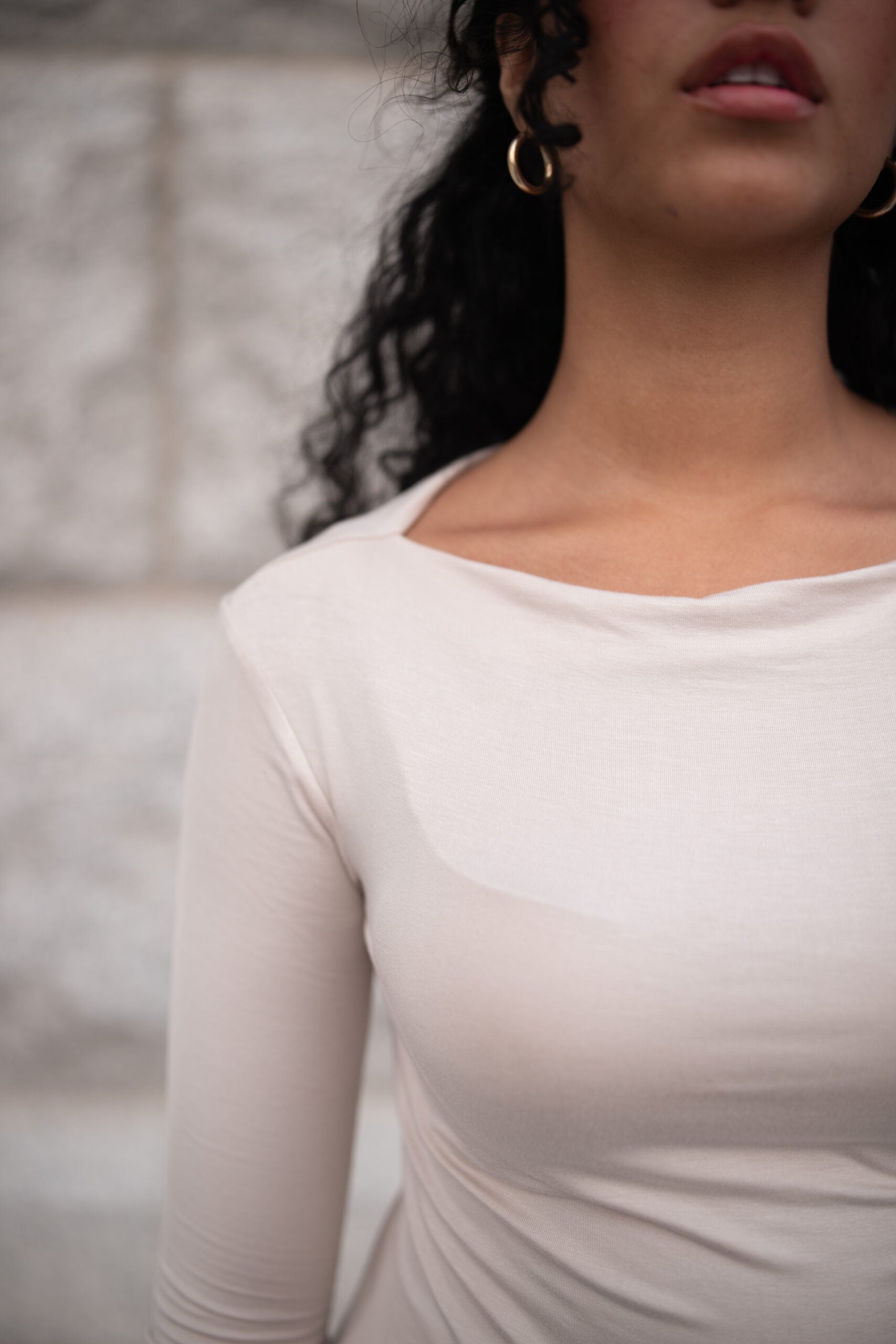 Boat Neck Bamboo Top