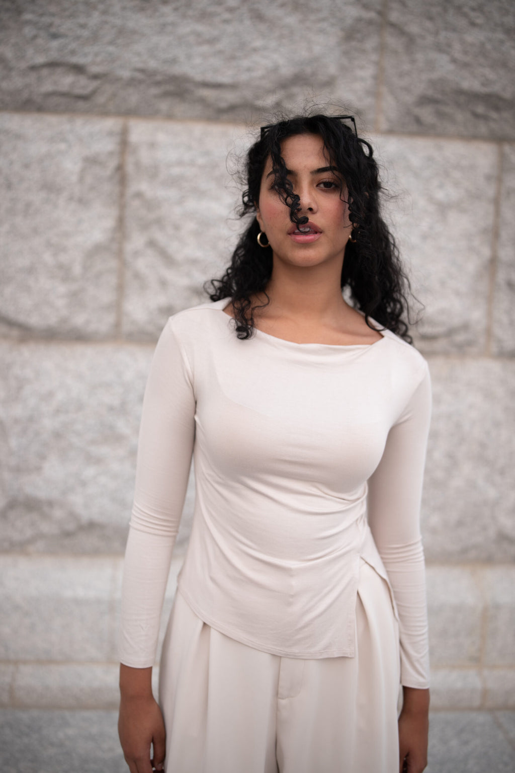 Boat Neck Bamboo Top
