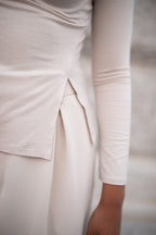 Boat Neck Bamboo Top