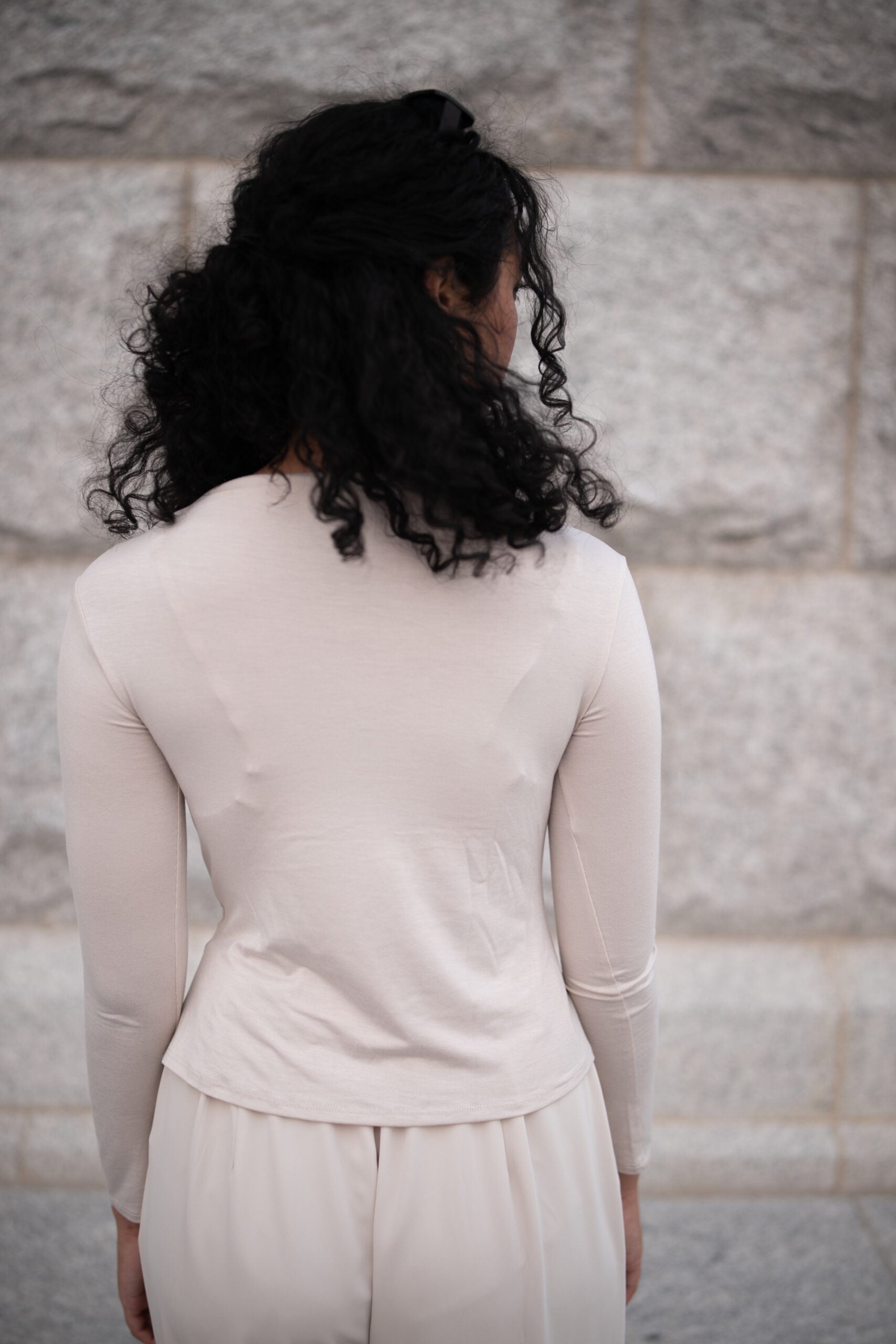 Boat Neck Bamboo Top