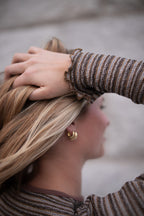 Striped Knit Top