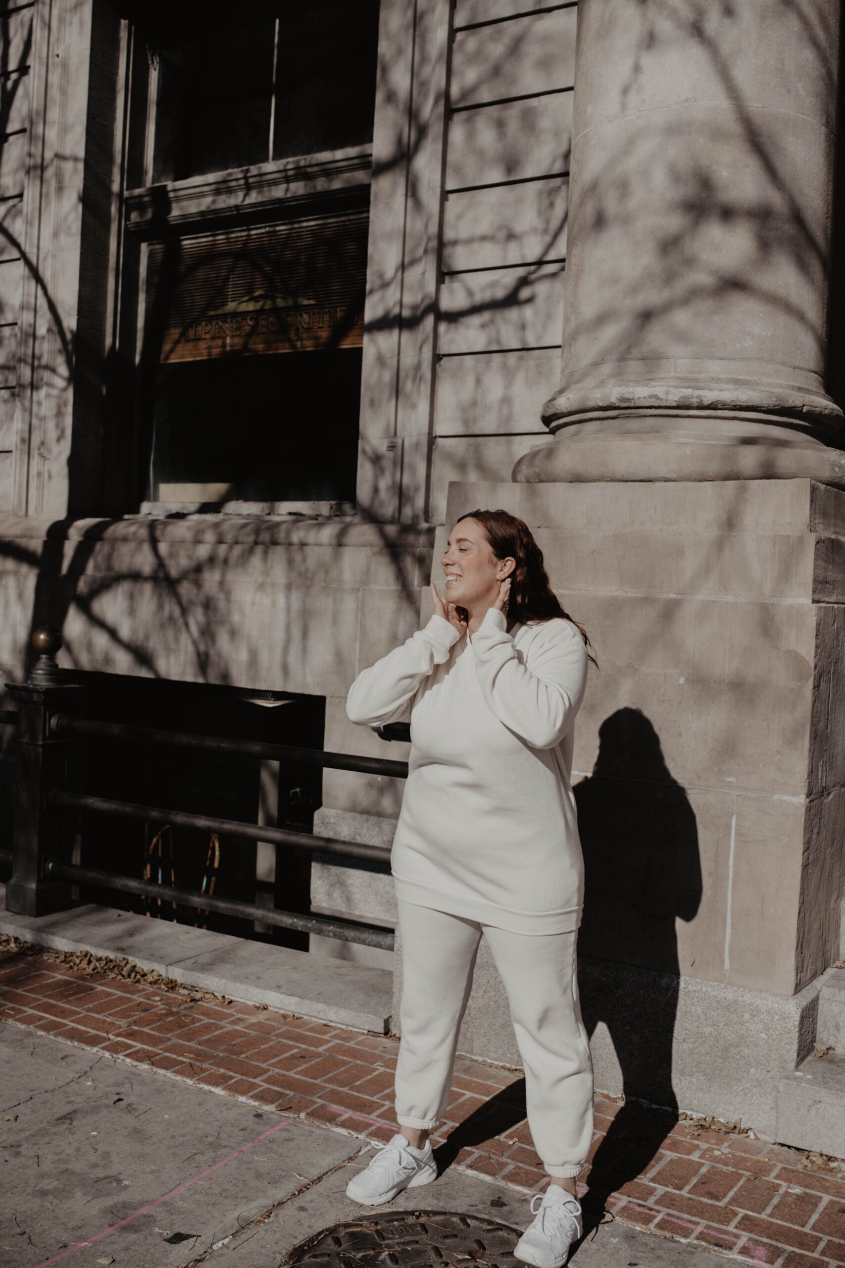 Organic Cotton Oversized Crew : Cream Crew
