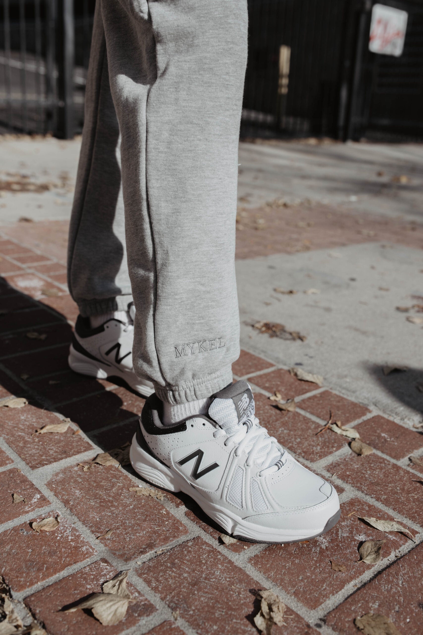 Organic Cotton Sweat Pants : Grey