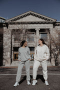 Organic Cotton Oversized Crew : Grey Crew