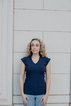 Basic T: Navy Blue