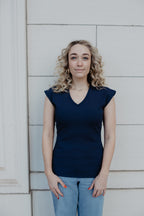 Basic T: Navy Blue