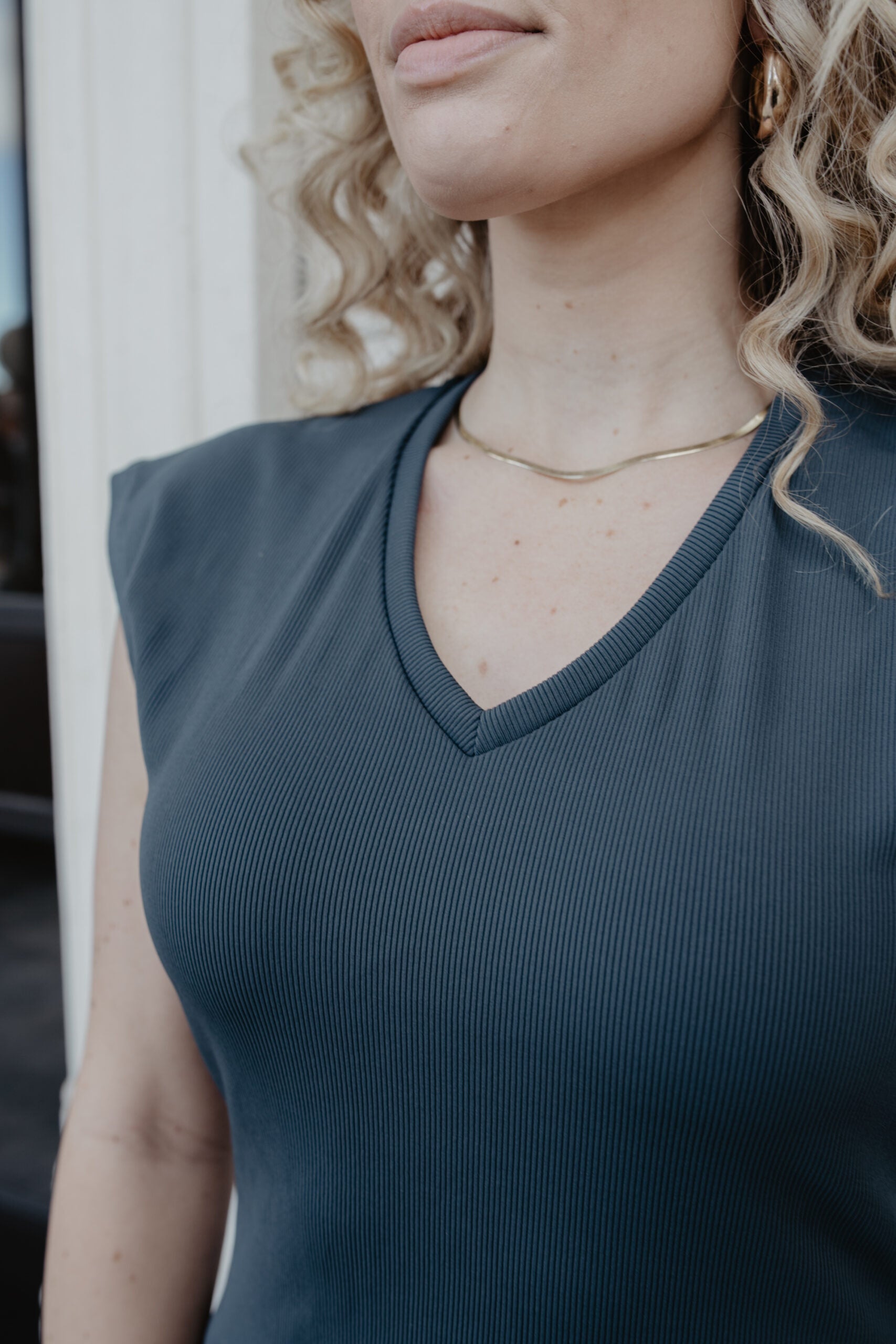 Basic T: Stormy Blue