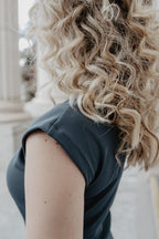Basic T: Stormy Blue