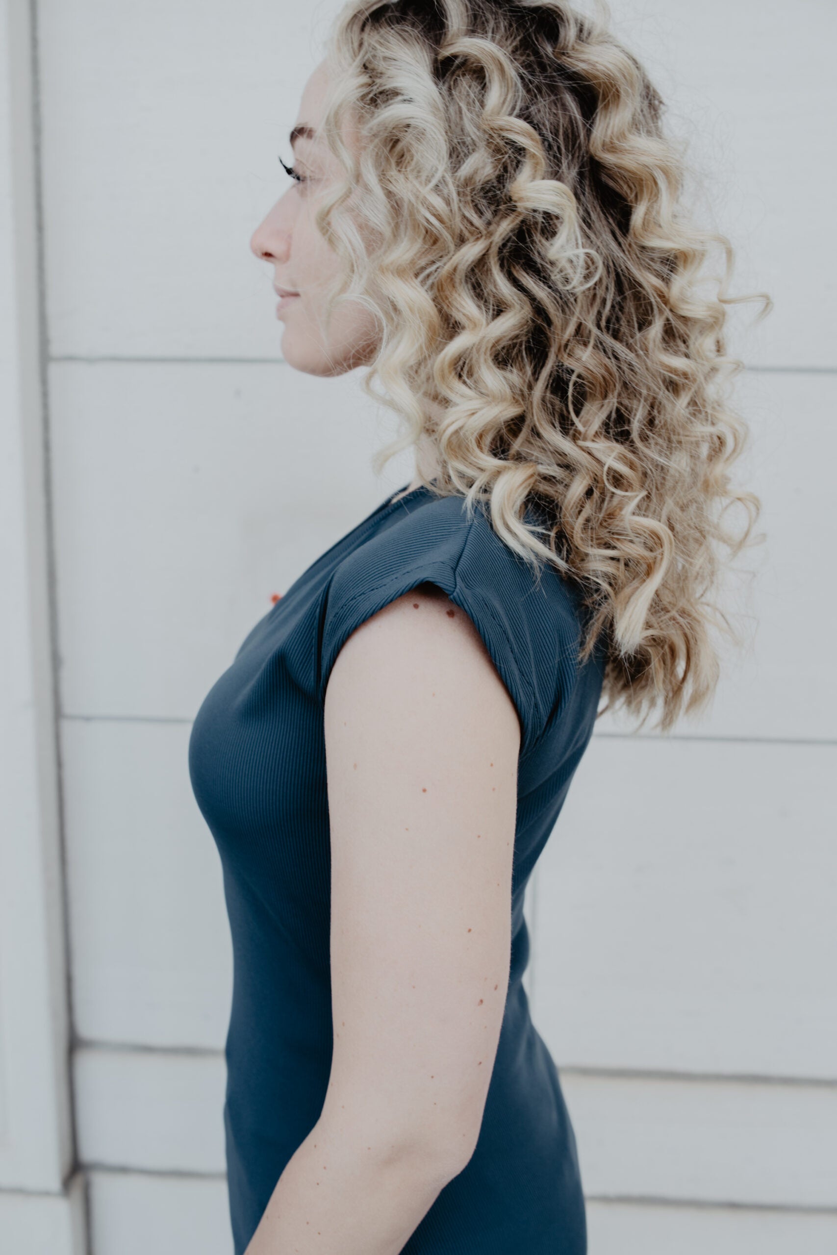 Basic T: Stormy Blue
