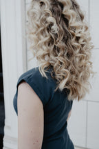 Basic T: Stormy Blue
