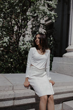 Tweed Pearl Skirt