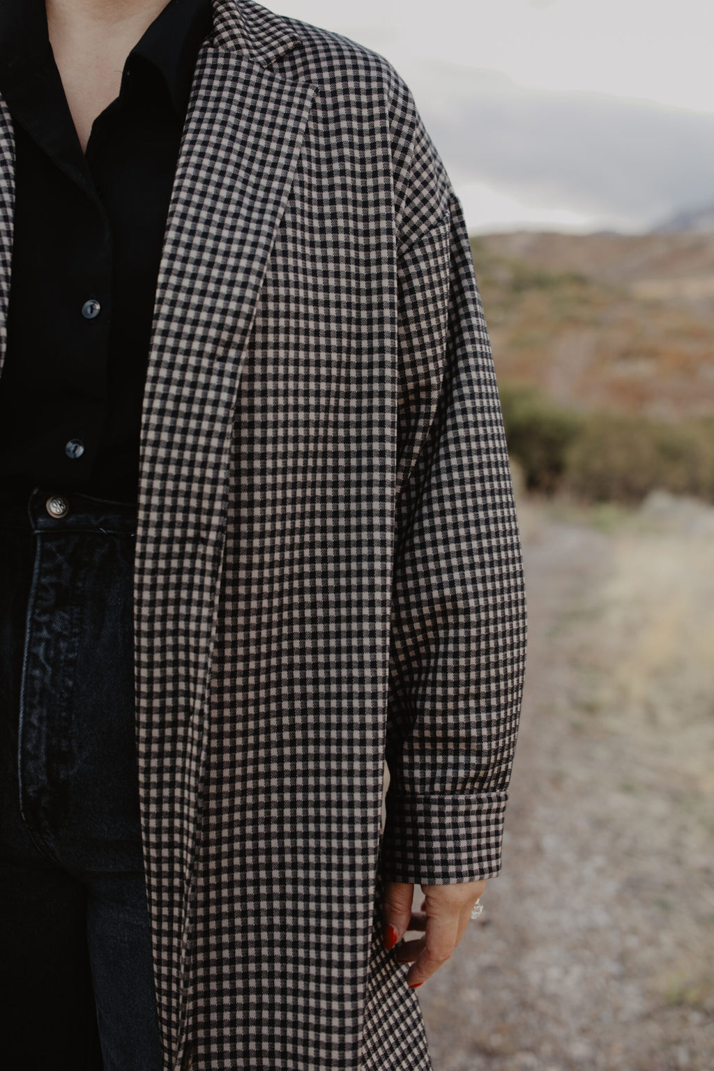 Gingham Jacket