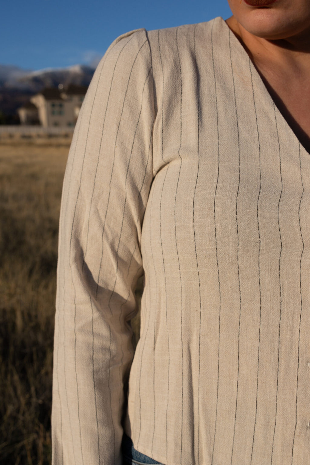 Button Down Blouse
