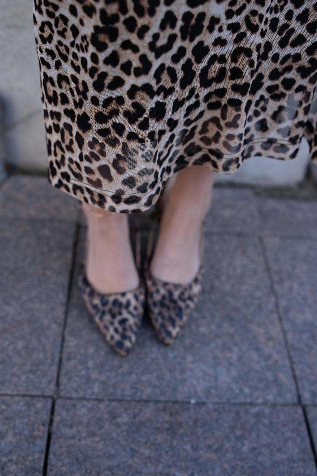 Slip Skirt Animal Print