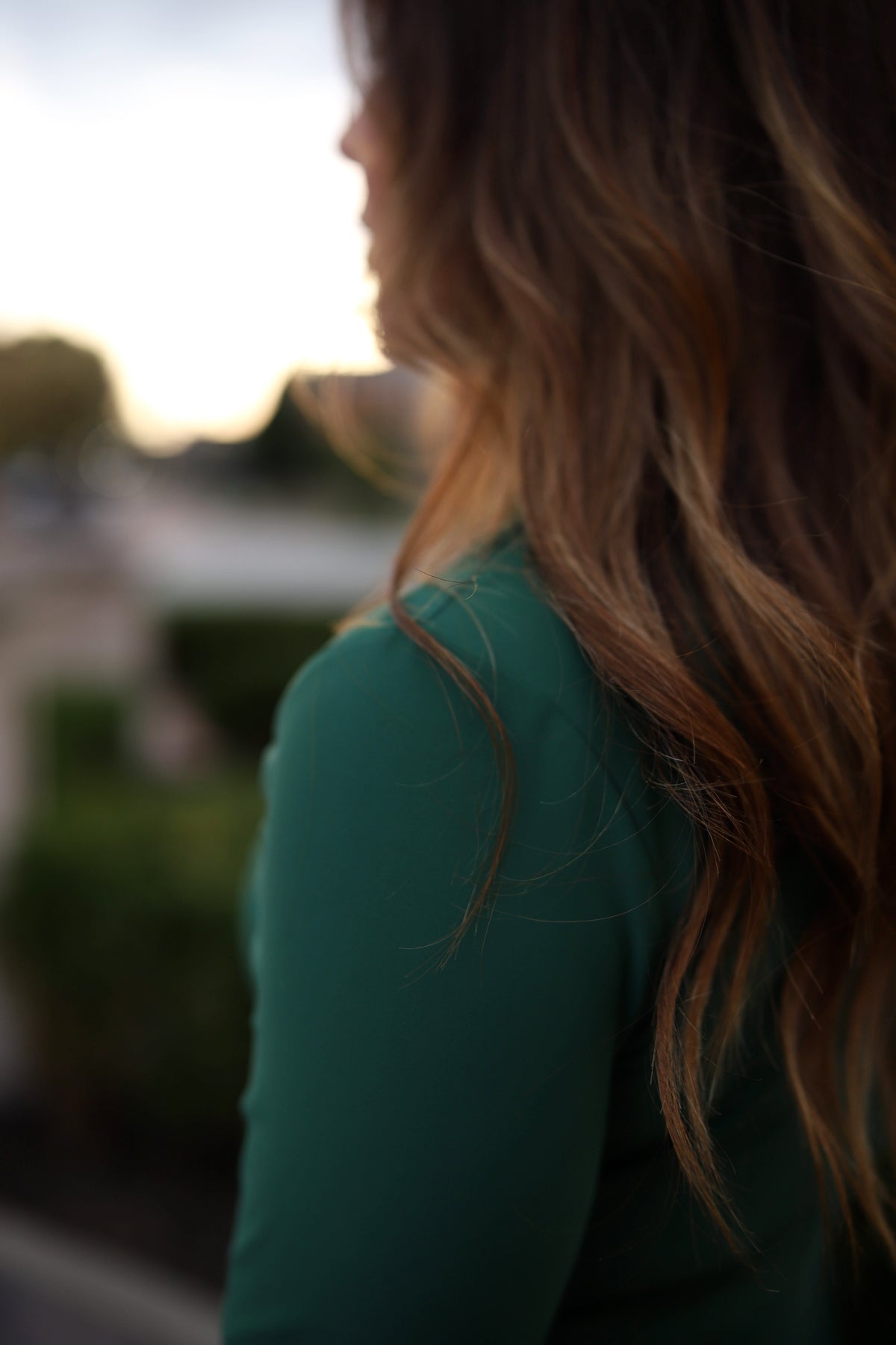 Contour Dress Long Sleeve | Mocktail Collection - Forrest