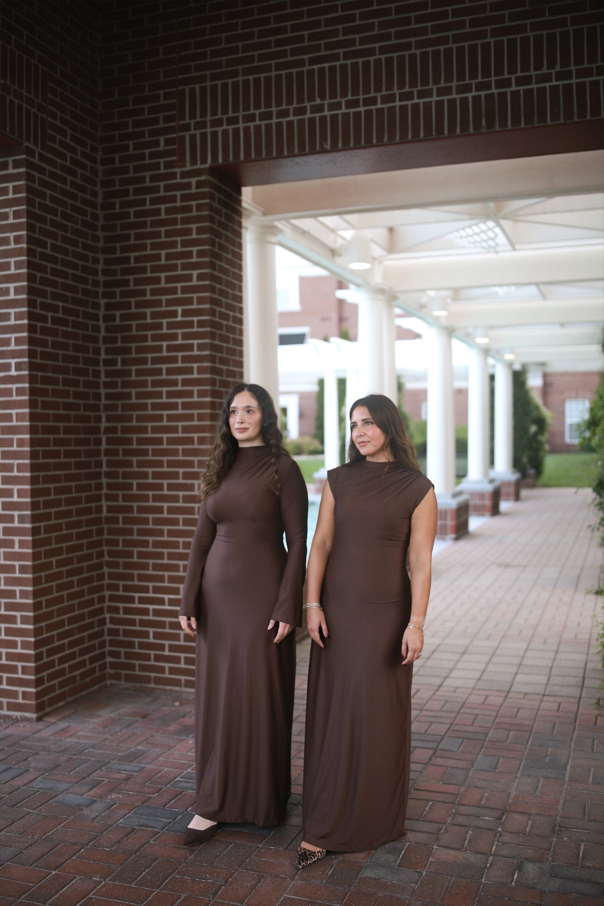 Contour Dress Long Sleeve | Mocktail Collection - Teddy