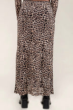 Slip Skirt Animal Print