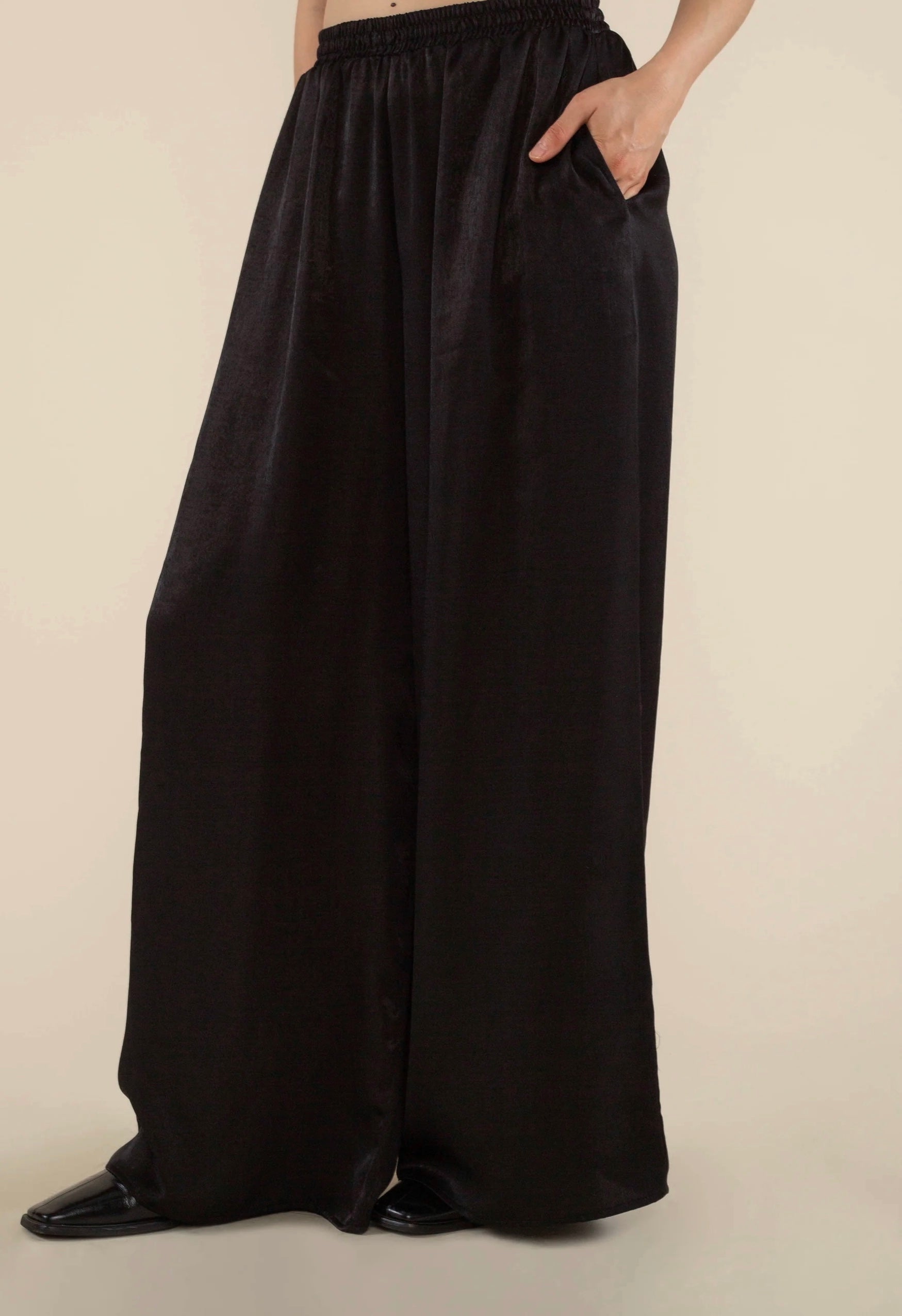 Flowy Satin Pants