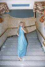Contour Dress (Cap Sleeve) | Mocktail Collection - Baby Blu
