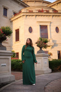 Contour Dress Long Sleeve | Mocktail Collection - Forrest